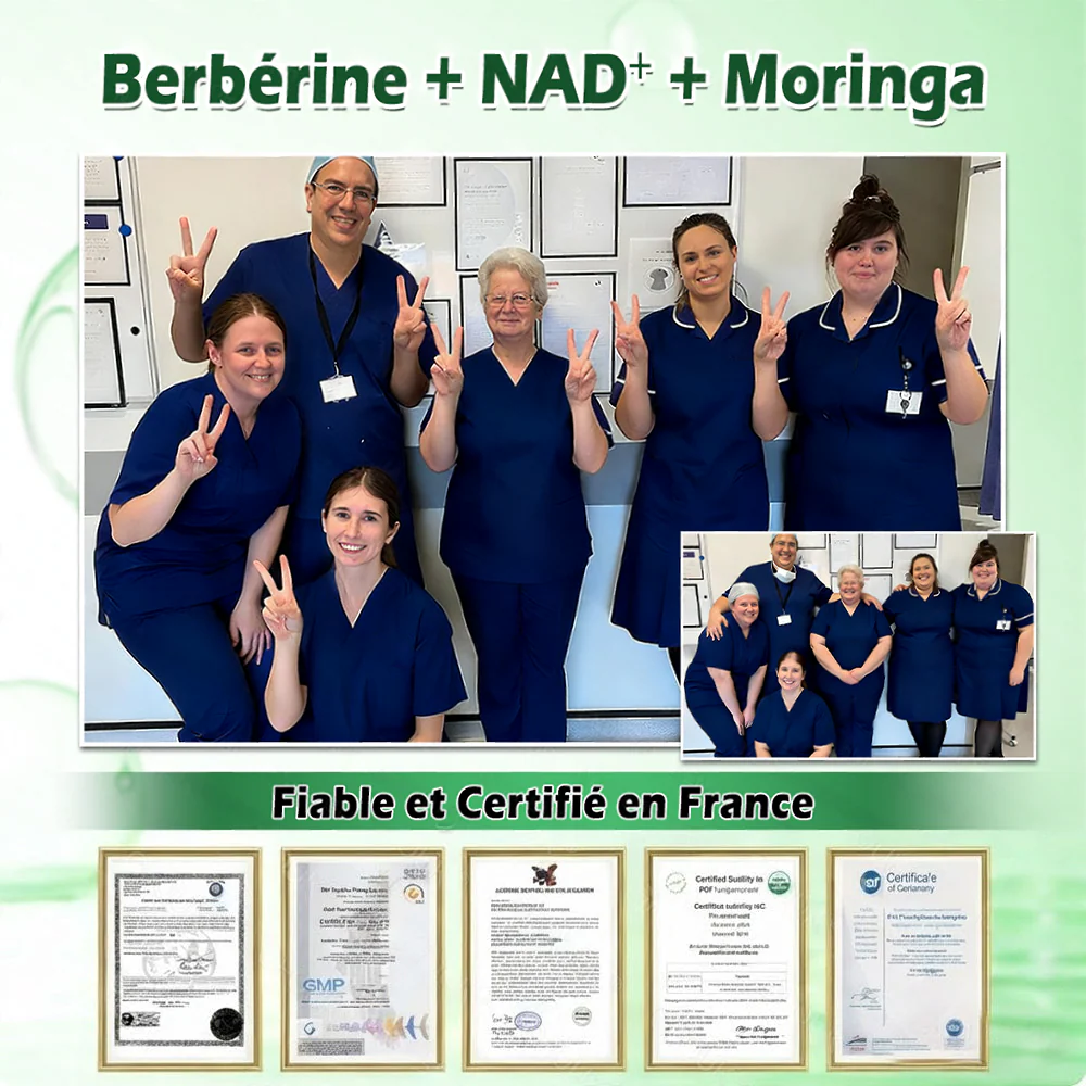 🔥 Coup de cœur des clients丨Purelora® Moringa Berbérine x NAD+ Patch Nano-Microneedle 10-en-1 Une application par jour, changements visibles dès 7 jours. Pour accompagner la gestion du poids, la fermeté de la peau et le bien-être global - Image 12