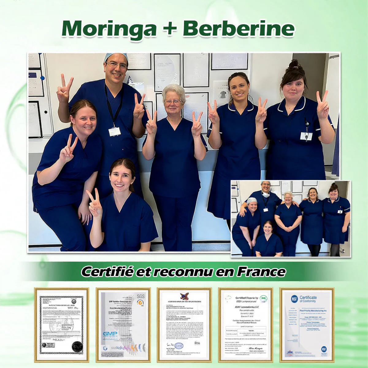 🇫🇷Magasin Officiel |  Healrize® Moringa & Bérbérine 10-en-1 Patch Nanomicro-aiguilles Avancé👩‍⚕️ (Une application quotidienne, résultats visibles en 7 jours)🌼 Obésité, Diabète, Apnée du sommeil, Problèmes articulaires - Image 7