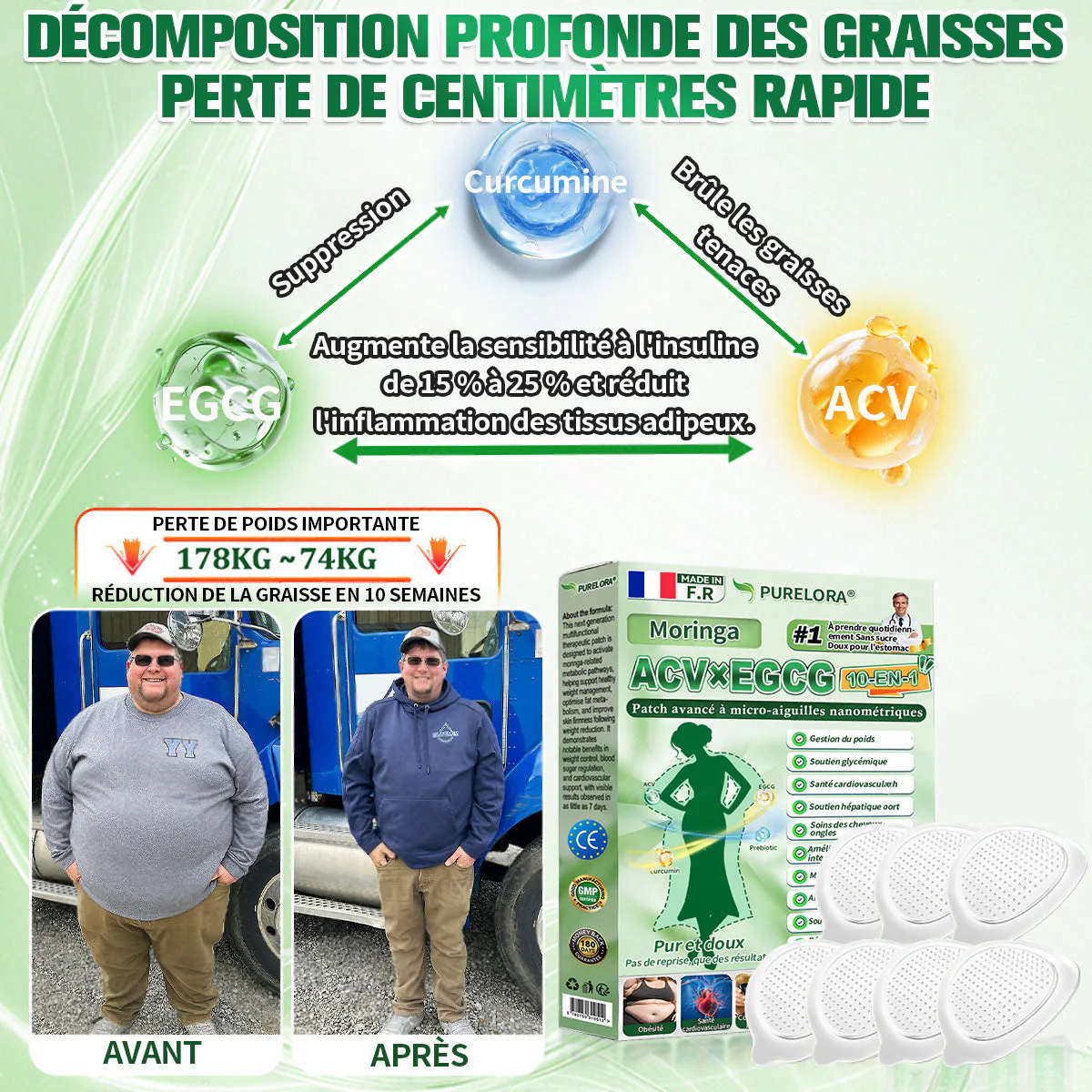 【⚕️Pharmacie en ligne française🏥】𝑷𝒖𝒓𝒆𝒍𝒐𝒓𝒂® 𝑨𝑪𝑽 × 𝑬𝑮𝑪𝑮 𝟏𝟎-𝒆𝒏-𝟏 𝐏𝐚𝙩𝙘𝙝 𝙈𝙞𝙘𝙧𝙤𝙣é𝙚𝒅𝒍𝒆 𝑨𝒗𝒂𝐧𝐜é 𝙉𝙖𝒏𝒐 (𝐔𝐧𝐞 𝐬𝐞𝐮𝐥𝐞 𝐟𝐨𝐢𝐬 𝐩𝐚𝐫 𝐣𝐨𝐮𝐫, 𝐜𝐡𝐚𝐧𝐠𝐞𝐦𝐞𝐧𝐭𝐬 𝐯𝐢𝐬𝐢𝐛𝐥𝐞𝐬 𝐞𝐧 𝟕 𝐣𝐨𝐮𝐫𝐬) ✅𝐏𝐨𝐮𝐫 𝐥’𝐨𝐛é𝐬𝐢𝐭é, 🅟🅔🅐🅤 🅡🅔🅛â🅒🅗é🅔,𝐝𝐢𝐚𝐛è𝐭𝐞, 𝐚𝐩𝐧é𝐞 𝐝𝐮 𝐬𝐨𝐦𝐦𝐞𝐢𝐥, 𝐩𝐫𝐨𝐛𝐥è𝐦𝐞𝐬 𝐚𝐫𝐭𝐢𝐜𝐮𝐥𝐚𝐢𝐫𝐞𝐬, 𝐞𝐭 𝐛𝐢𝐞𝐧 𝐩𝐥𝐮𝐬 - Image 12